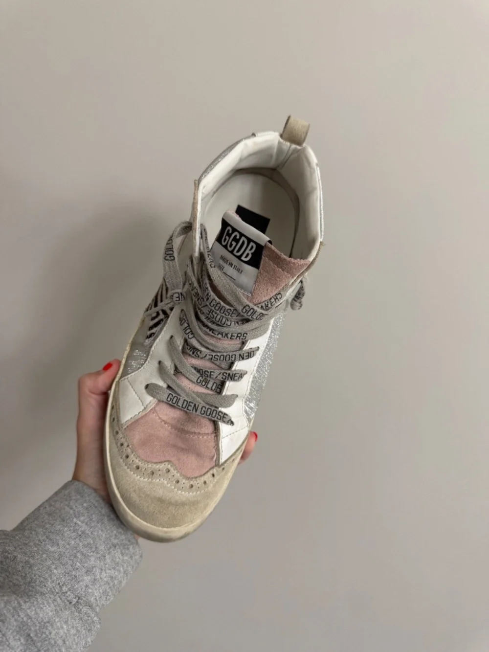 Silver Golden Goose Midstars